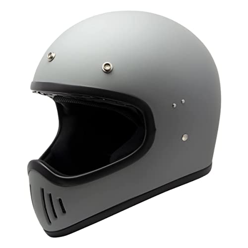 ISHINO SHOKAI バイク ヘルメット フルフェイス 零ONE IS-ZERO01 フリー(57～60cm未満程度) マットグレー